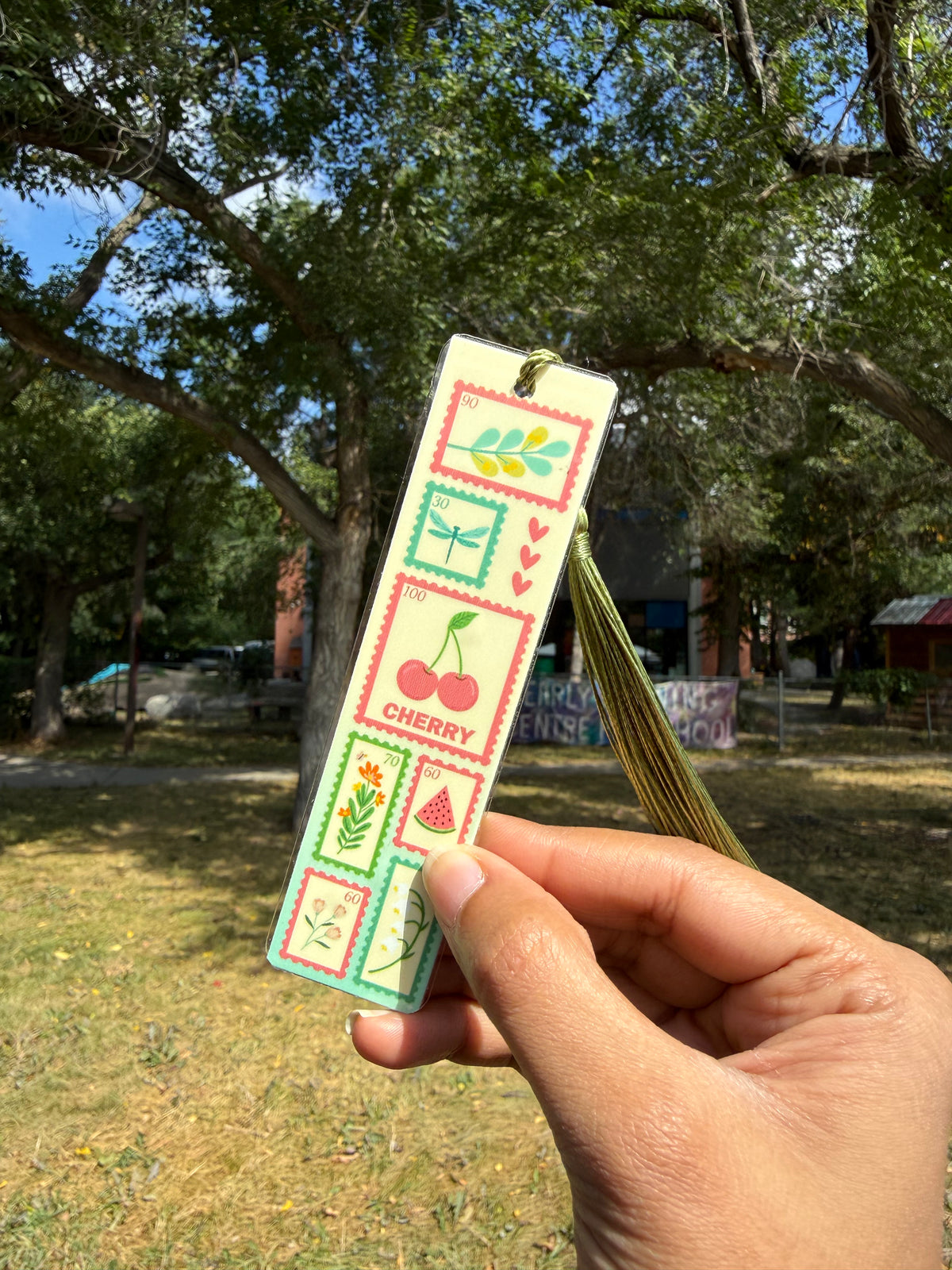 Cherry Postage | Bookmark