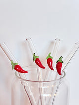 Chilly Glass Straw with Cleaner