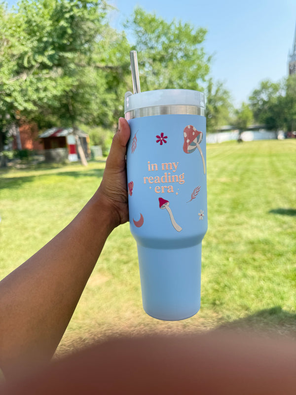 In My Reading Era Tumbler | 40oz Insulated Stainless Steel Tumbler