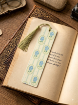 Blue Floral | Bookmark