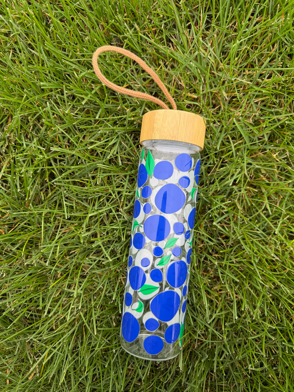 Blueberry Glass Bottle