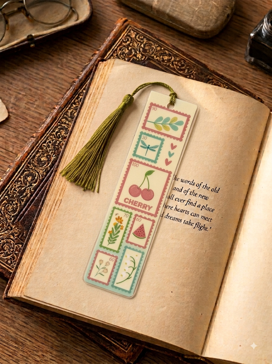 Cherry Postage | Bookmark