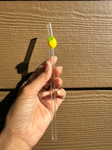 Lemon Glass Straw with Cleaner