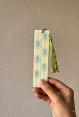 Blue Floral | Bookmark