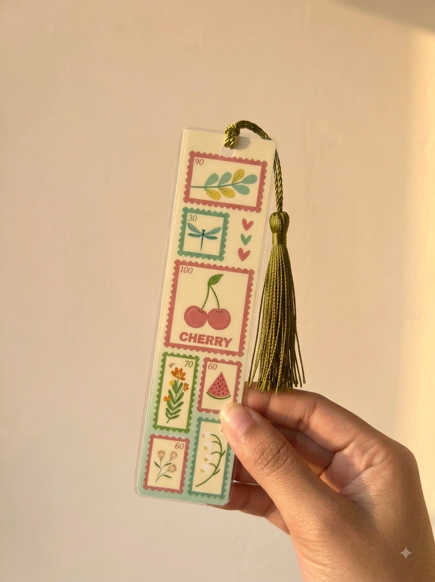 Cherry Postage | Bookmark
