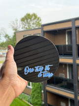One Step At A Time | Affirmation Mirror