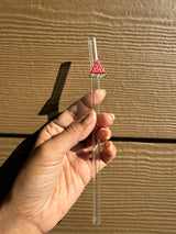 Watermelon Glass Straw with Cleaner