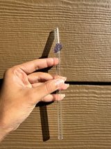Grapes Glass Straw with Cleaner