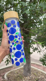 Blueberry Glass Bottle