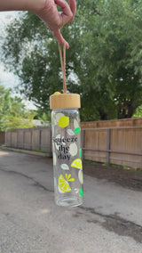 Lemon Glass Bottle