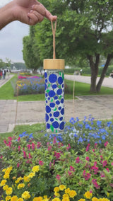 Blueberry Glass Bottle